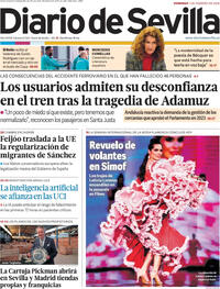 Portada Diario de Sevilla 2026-02-01