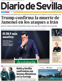 Portada Diario de Sevilla 2026-03-01