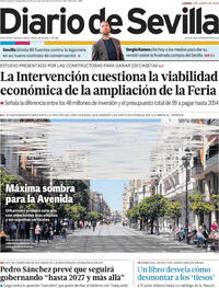 Portada Diario de Sevilla 2026-06-01
