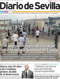 Portada Diario de Sevilla 2026-08-01