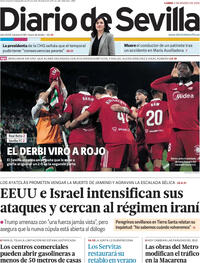 Portada Diario de Sevilla 2026-03-02