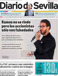 Portada Diario de Sevilla 2026-06-02