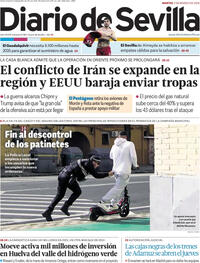 Portada Diario de Sevilla 2026-03-03