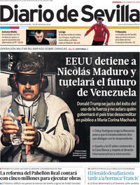 Portada Diario de Sevilla 2026-01-04