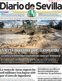 Portada Diario de Sevilla 2026-02-04
