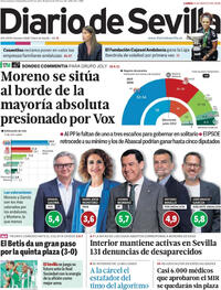 Portada Diario de Sevilla 2026-05-04