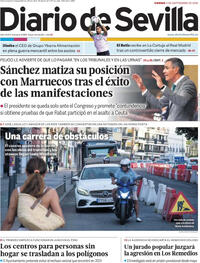 Portada Diario de Sevilla 2026-09-04