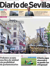Portada Diario de Sevilla 2026-04-05