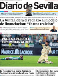 Portada Diario de Sevilla 2026-09-05