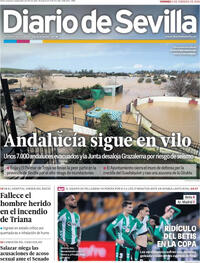 Portada Diario de Sevilla 2026-02-06