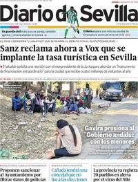 Portada periódico Diario de Sevilla