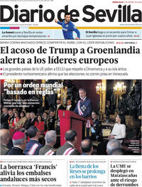 Portada Diario de Sevilla 2026-01-07