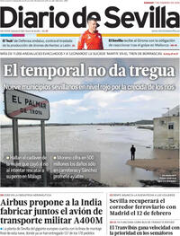 Portada Diario de Sevilla 2026-02-07