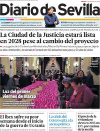Portada Diario de Sevilla 2026-03-07