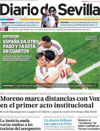 Portada Diario de Sevilla 2026-07-07