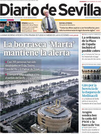 Portada Diario de Sevilla 2026-02-08