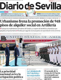 Portada Diario de Sevilla 2026-07-08