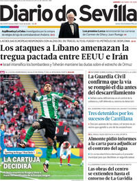 Portada Diario de Sevilla 2026-04-09
