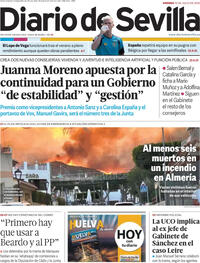 Portada Diario de Sevilla 2026-07-10