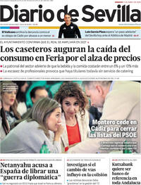 Portada Diario de Sevilla 2026-04-11