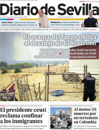 Portada Diario de Sevilla 2026-08-11