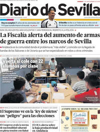 Portada Diario de Sevilla 2026-09-11