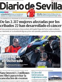 Portada Diario de Sevilla 2026-01-12