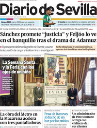 Portada Diario de Sevilla 2026-02-12