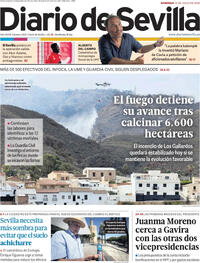 Portada Diario de Sevilla 2026-07-12