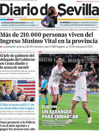 Portada Diario de Sevilla 2026-09-12