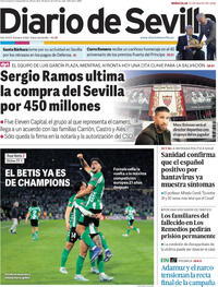 Portada Diario de Sevilla 2026-05-13