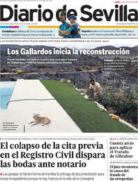 Portada Diario de Sevilla 2026-07-13