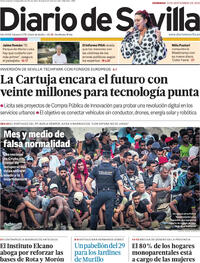 Portada Diario de Sevilla 2026-09-13