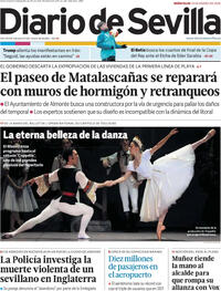 Portada Diario de Sevilla 2026-01-14