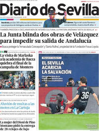 Portada Diario de Sevilla 2026-05-14