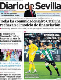 Portada Diario de Sevilla 2026-01-15