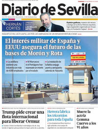Portada Diario de Sevilla 2026-03-15