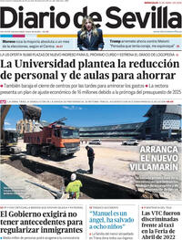 Portada Diario de Sevilla 2026-04-15