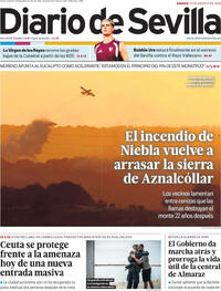 Portada Diario de Sevilla 2026-08-15