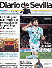 Portada Diario de Sevilla 2026-02-16