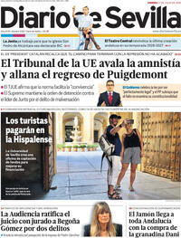 Portada Diario de Sevilla 2026-07-17