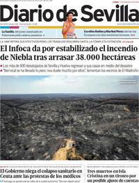 Portada Diario de Sevilla 2026-08-17