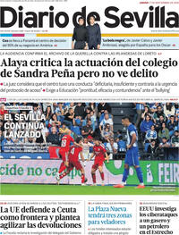 Portada Diario de Sevilla 2026-09-17