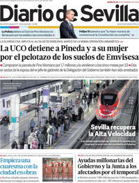 Portada Diario de Sevilla 2026-02-18