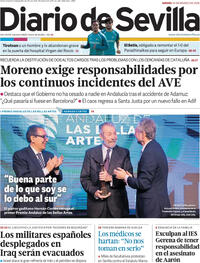 Portada Diario de Sevilla 2026-03-19
