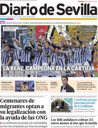 Portada Diario de Sevilla 2026-04-19
