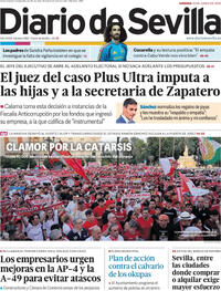 Portada Diario de Sevilla 2026-06-19