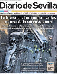 Portada Diario de Sevilla 2026-01-20