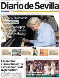 Portada periódico Diario de Sevilla
