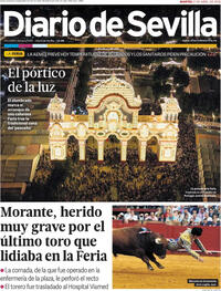 Portada Diario de Sevilla 2026-04-21